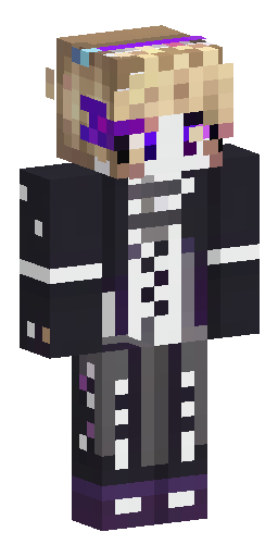 Minecraft skin Pierrot in a Dark Academia / Gothic style with glitch-art elements. Light… Скин Майнкрафт: Minecraft skin Pierrot in a Dark Academia / Gothic style with glitch-art elements. Light…