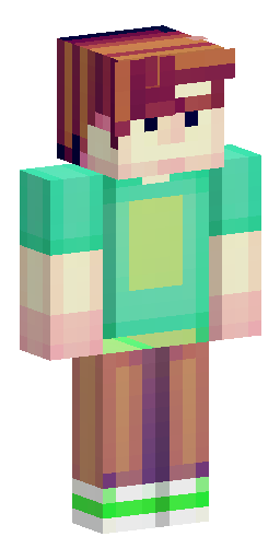 Minecraft skin profile, 3D blocky pixel art character, front view. A young man with… Скин Майнкрафт: Minecraft skin profile, 3D blocky pixel art character, front view. A young man with…