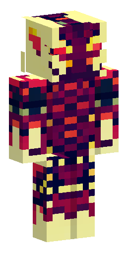 Minecraft skin template, mythical dragon-humanoid creature, . dark red scales, golden… Скин Майнкрафт: Minecraft skin template, mythical dragon-humanoid creature, . dark red scales, golden…