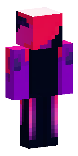 Minecraft skin texture template, flat layout, dark cosmic glitch ar… Скин Майнкрафт: Minecraft skin texture template, flat layout, dark cosmic glitch ar…