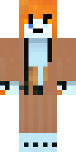 Мужской кицуне (дух-лис) скин для Minecraft, гуманоидный парень с л… Скин Майнкрафт: Мужской кицуне (дух-лис) скин для Minecraft, гуманоидный парень с л…