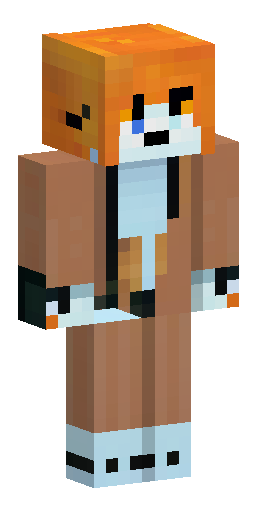 Мужской кицуне (дух-лис) скин для Minecraft, гуманоидный парень с л… Скин Майнкрафт: Мужской кицуне (дух-лис) скин для Minecraft, гуманоидный парень с л…