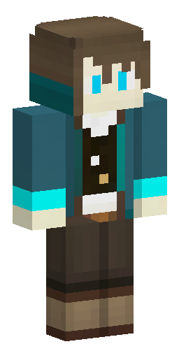 Мужской Minecraft-скин: светлая кожа, голубые глаза, тёмные растрёпанные волосы.… Скин Майнкрафт: Мужской Minecraft-скин: светлая кожа, голубые глаза, тёмные растрёпанные волосы.…