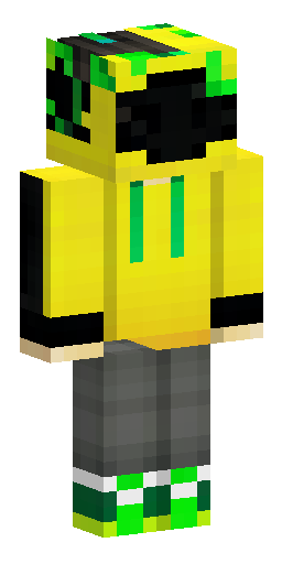 На изображении представлен скин для Minecraft, выполненный в стиле лимона. Главный… Скин Майнкрафт: На изображении представлен скин для Minecraft, выполненный в стиле лимона. Главный…