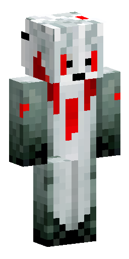 Нарисуй скин для Minecraft в виде девятихвостой белой лисицы. Основной цвет шерсти … Скин Майнкрафт: Нарисуй скин для Minecraft в виде девятихвостой белой лисицы. Основной цвет шерсти …
