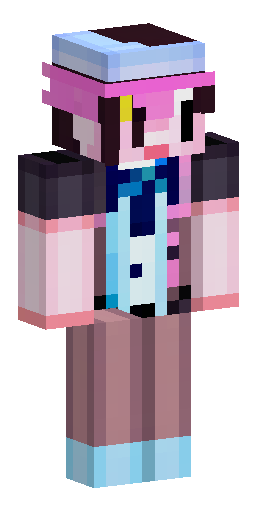 Official Minecraft skin layout 64x64 pixels, UV map template filled with the character… Скин Майнкрафт: Official Minecraft skin layout 64x64 pixels, UV map template filled with the character…