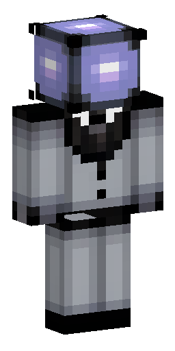 Персонаж в стиле Minecraft, высокий худой мужчина в чёрном костюме-тройке, пиксель-арт… Скин Майнкрафт: Персонаж в стиле Minecraft, высокий худой мужчина в чёрном костюме-тройке, пиксель-арт…