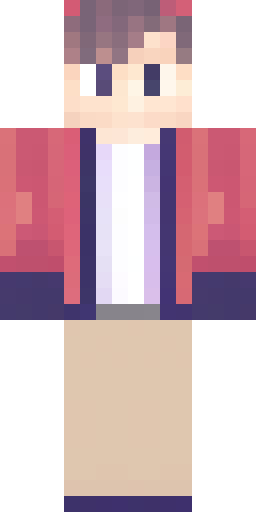 Pixel art portrait of a young man shown from the chest up, centered and facing directly… Скин Майнкрафт: Pixel art portrait of a young man shown from the chest up, centered and facing directly…
