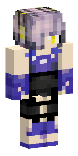 Reze, female, chainsawman, swimming suit Скин Майнкрафт: Reze, female, chainsawman, swimming suit