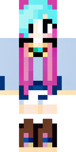 Скин Майнкрафт: сделай мне скин Анны из секрета небес реквием (Клуб романтики)