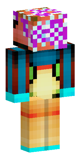 Скин Искры, на лице Искра Скин Майнкрафт: Скин Искры, на лице Искра