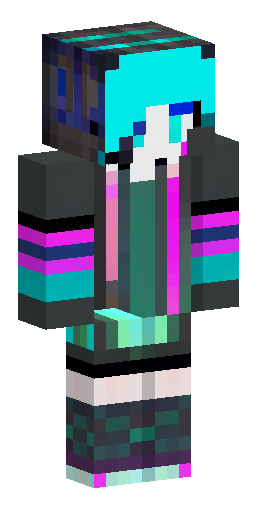 Slim Alex-style 3px arms female minecraft skin. Sculk deep dark theme. Cute girl, small… Скин Майнкрафт: Slim Alex-style 3px arms female minecraft skin. Sculk deep dark theme. Cute girl, small…