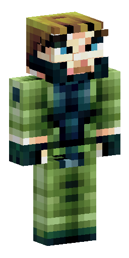 Snake из Metal gear Solid. Скин Майнкрафт: Snake из Metal gear Solid.