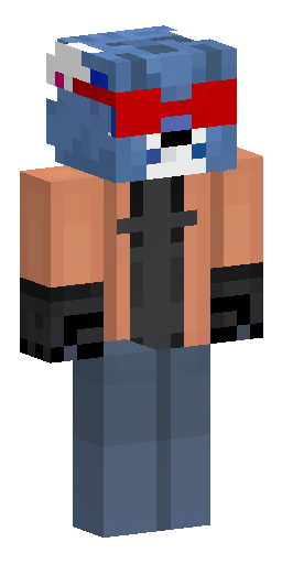 solo, black nails, claws, long sleeves, (Anthro male grey fox with grey fur), blue eyes… Скин Майнкрафт: solo, black nails, claws, long sleeves, (Anthro male grey fox with grey fur), blue eyes…
