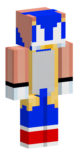 sonic the hedgehog Скин Майнкрафт: sonic the hedgehog