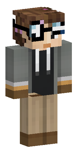 Tan boy, messy brown hair, large eyes. Gray t-shirt, brown trench coat cape with 3D… Скин Майнкрафт: Tan boy, messy brown hair, large eyes. Gray t-shirt, brown trench coat cape with 3D…