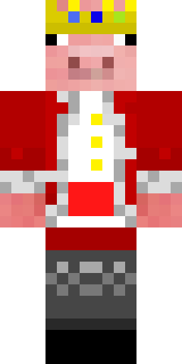 Скин игрока Technoblade в Майнкрафте — фигурка персонажа