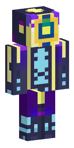 Уникальный скин Minecraft: тёмный алхимик-механик. Обсидиановая броня, светящееся ядро… Скин Майнкрафт: Уникальный скин Minecraft: тёмный алхимик-механик. Обсидиановая броня, светящееся ядро…