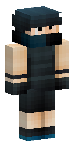 Warped nyliuim in a black suit Скин Майнкрафт: Warped nyliuim in a black suit