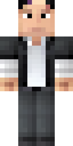 Young Phil Spencer, top manager Microsoft, with a black military vest, no sleeves Скин Майнкрафт: Young Phil Spencer, top manager Microsoft, with a black military vest, no sleeves