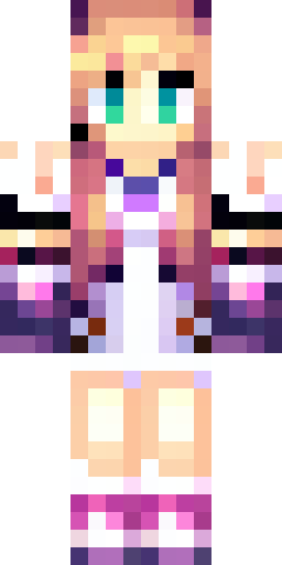Yuri from doki doki literature club Скин Майнкрафт: Yuri from doki doki literature club
