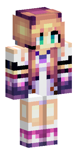 Yuri from doki doki literature club Скин Майнкрафт: Yuri from doki doki literature club