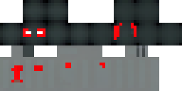 Развёртка скина Майнкрафт: Hello, I just need a good Minecraft skin in dark colors in 3D, and…