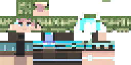 Развёртка скина Майнкрафт: скин FrozerYT