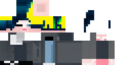 Развёртка скина Майнкрафт: Full body character design, original character skin, dark urban…