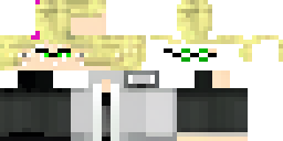 Развёртка скина Майнкрафт: A man with light-colored hair, green eyes, gold-rimmed glasses, a…