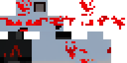Развёртка скина Майнкрафт: dark and spooky horror-themed Minecraft skin. The main colors are…