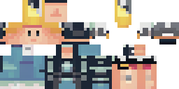 Развёртка скина Майнкрафт: Satisfactory stylized boy