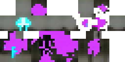 Развёртка скина Майнкрафт: A highly detailed Minecraft skin of a grim reaper warrior: dark…