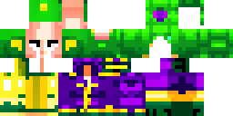Развёртка скина Майнкрафт: Анимированный Dio Brando