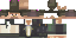 Развёртка скина Майнкрафт: deltarune chapter rewritten jackenstein