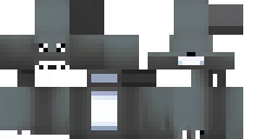 Развёртка скина Майнкрафт: minecraft skin, front view template, hybrid of a beaver and an…