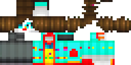 Развёртка скина Майнкрафт: minecraft skin concept art, precise pixel art texture map, 64x64…