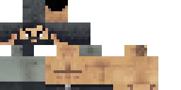Развёртка скина Майнкрафт: Minecraft player skin texture, 64x64 pixel art, front and back view…