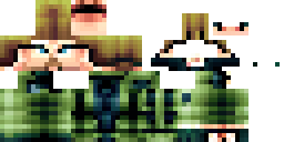 Развёртка скина Майнкрафт: Snake из Metal gear Solid.
