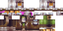 Развёртка скина Майнкрафт: Brewmaster из Dota 2