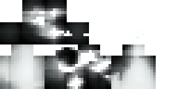 Развёртка скина Майнкрафт: Полностью черный скин с белыми как у Херобрина и белыми руками и…