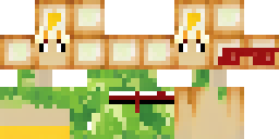 Развёртка скина Майнкрафт: Crouton is a humanoid creature whose entire appearance is created…