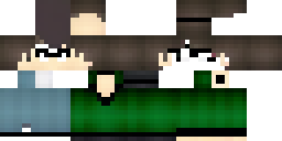 Развёртка скина Майнкрафт: Minecraft skin of a young male character, designed in a detailed…
