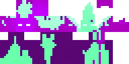 Развёртка скина Майнкрафт: Minecraft skin concept, front and back view, side profile, “Cosmic…