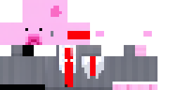 Развёртка скина Майнкрафт: Minecraft 3D character skin, default Steve model. Character is a…
